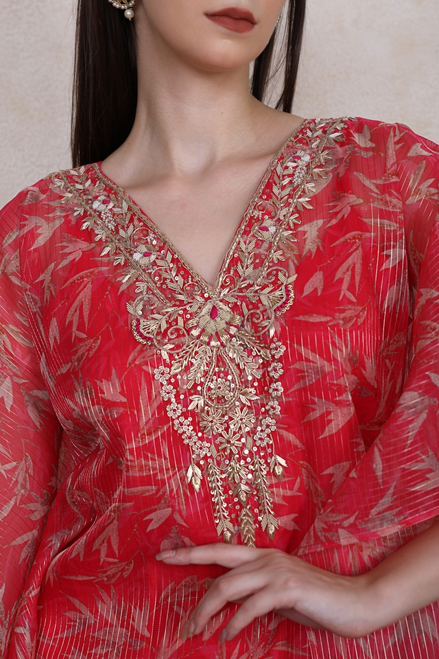 Royal Zardozi Kaftan